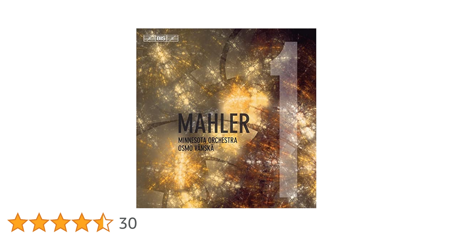 クラシック CD Goodman, Melbourne Sym Orch; Thomas Dangerous Moonlight: Pno Classics From the Silver  4767333 Eloquence /00110 Osmo Vänskä, Gustav Mahler, Minnesota Orchestra - Symphony 1